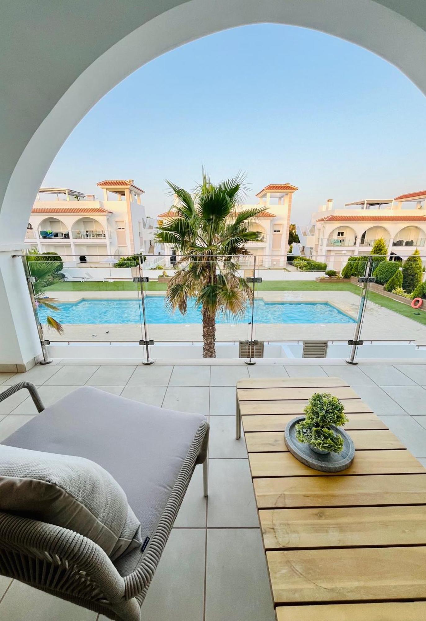 Fortuna Penthouse With Roof Terrace, Ac And Pool Rojales Esterno foto